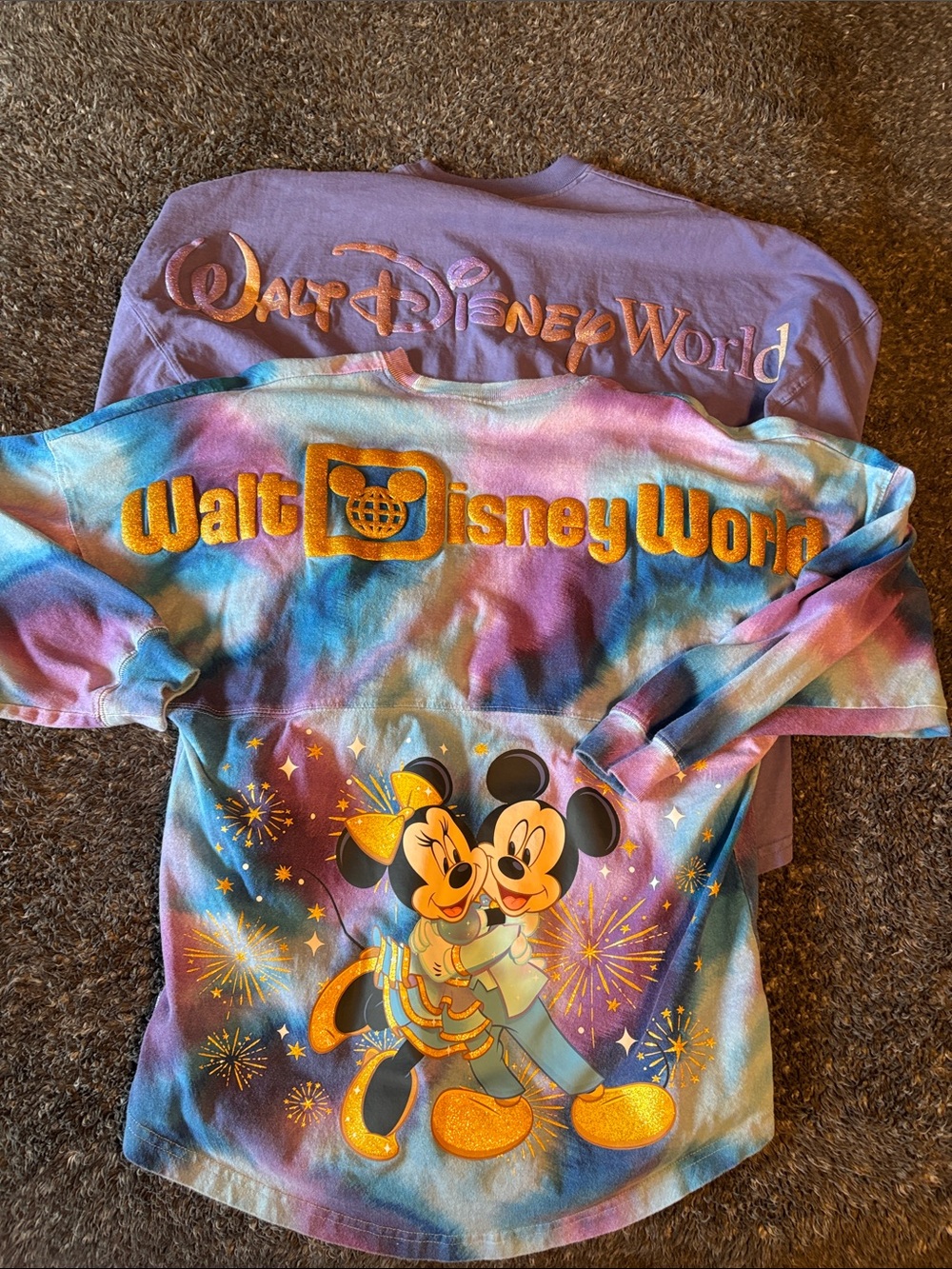 Disney 50th Anniversary Grand Finale Spirit Jersey Womens XS Bundle